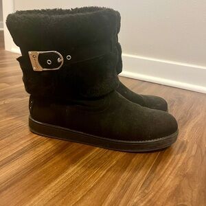 G by Guess Black Aussie Boots